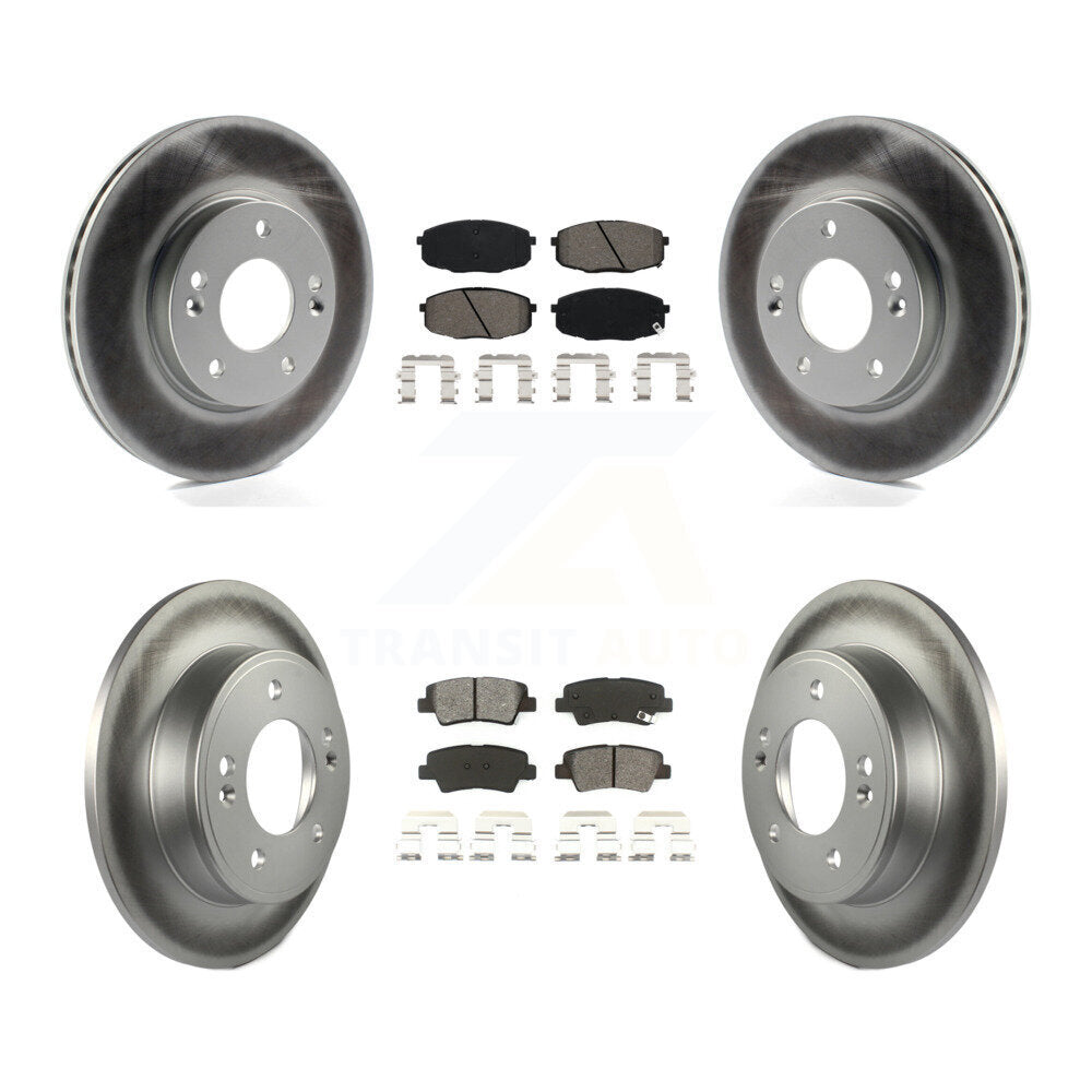 Transit Auto KGS-102116 Disc Brake Kit for 2014-2016 Kia Soul - Front and Rear