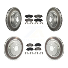 Transit Auto KGS-102117 Disc Brake Kit for 2017 Land Rover Range Rover Sport - Front and Rear