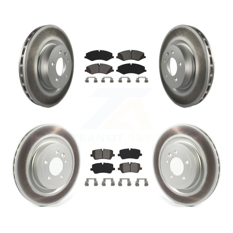 Transit Auto KGS-102117 Disc Brake Kit for 2017 Land Rover Range Rover Sport - Front and Rear