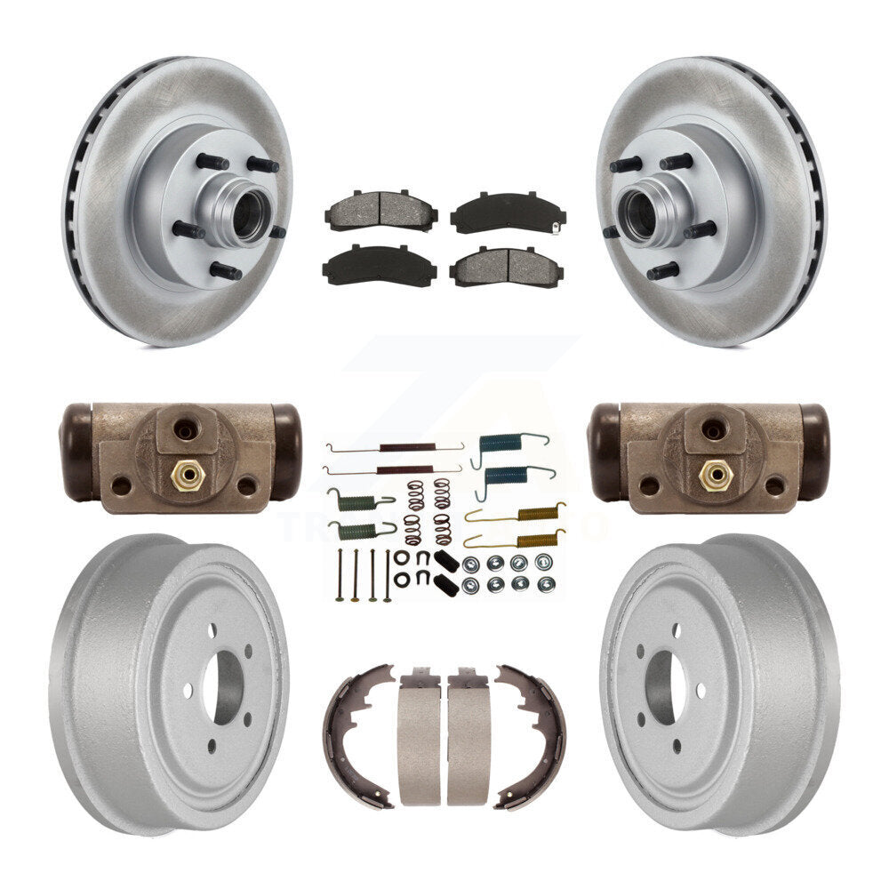 Transit Auto KGS-102127 Disc Brake Kit for 1998-2002 Ford Ranger - Front and Rear