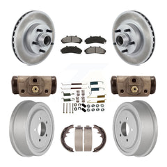 Transit Auto KGS-102127 Disc Brake Kit for 1998-2002 Ford Ranger - Front and Rear