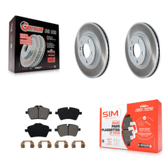 Transit Auto KGS-102131 Disc Brake Kit for 2011-2016 Mini Cooper Countryman, Mini Cooper Paceman - Front
