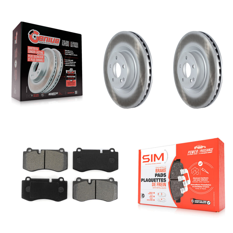 Transit Auto KGS-102134 Disc Brake Kit for 2007-2014 Mercedes-Benz S350, Mercedes-Benz SL550 and More - Front
