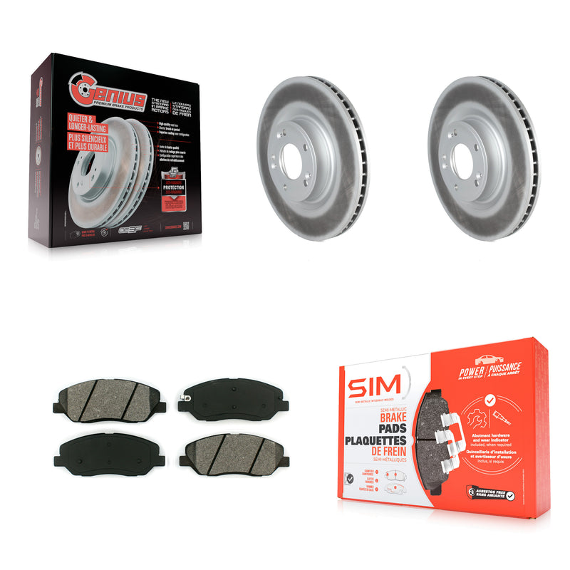 Transit Auto KGS-102135 Disc Brake Kit for 2009-2011 Hyundai Genesis - Front
