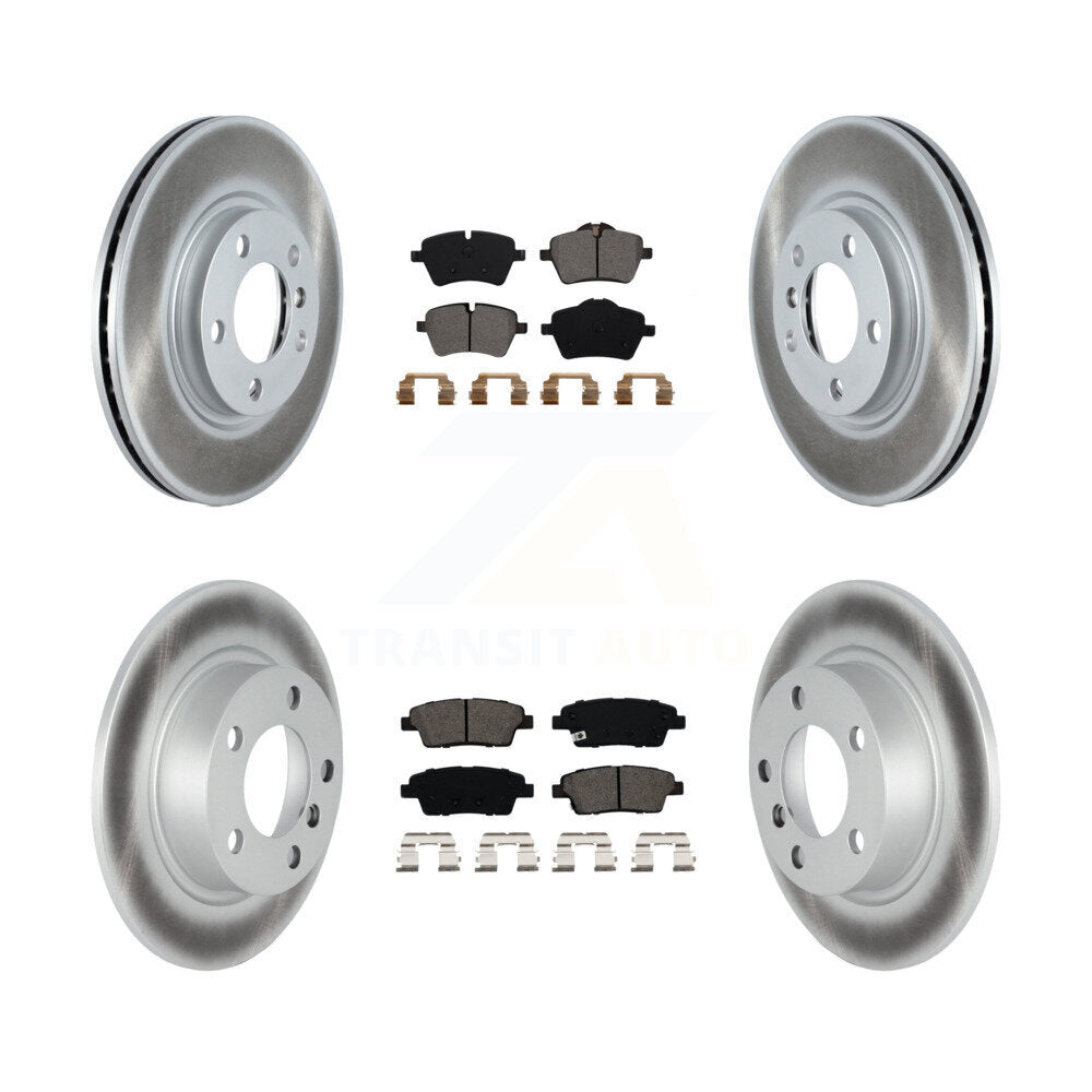 Transit Auto KGS-102139 Disc Brake Kit for 2013-2016 Mini Cooper Paceman, Mini Cooper Countryman - Front and Rear