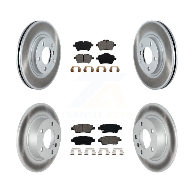 Transit Auto KGS-102139 Disc Brake Kit for 2013-2016 Mini Cooper Paceman, Mini Cooper Countryman - Front and Rear