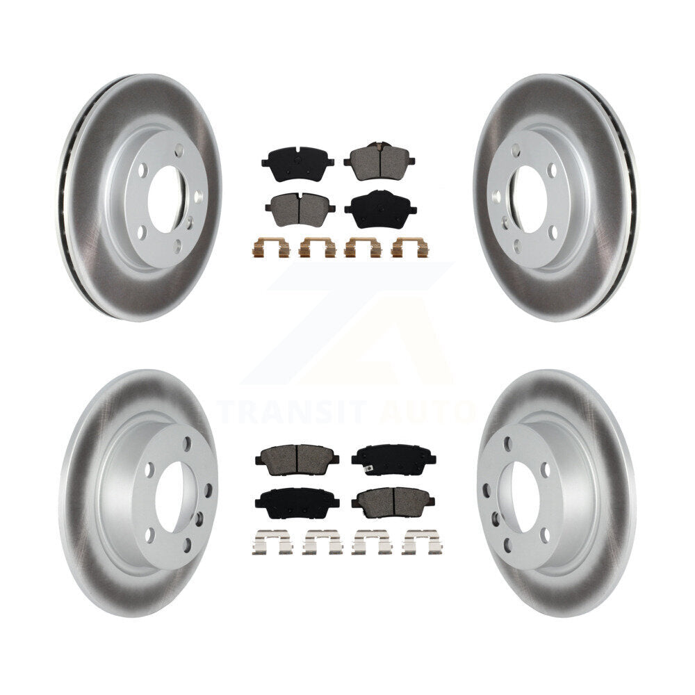 Transit Auto KGS-102140 Disc Brake Kit for 2013-2016 Mini Cooper Paceman, Mini Cooper Countryman - Front and Rear