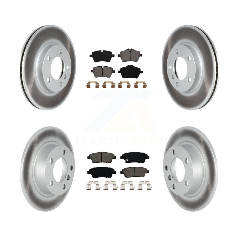 Transit Auto KGS-102140 Disc Brake Kit for 2013-2016 Mini Cooper Paceman, Mini Cooper Countryman - Front and Rear