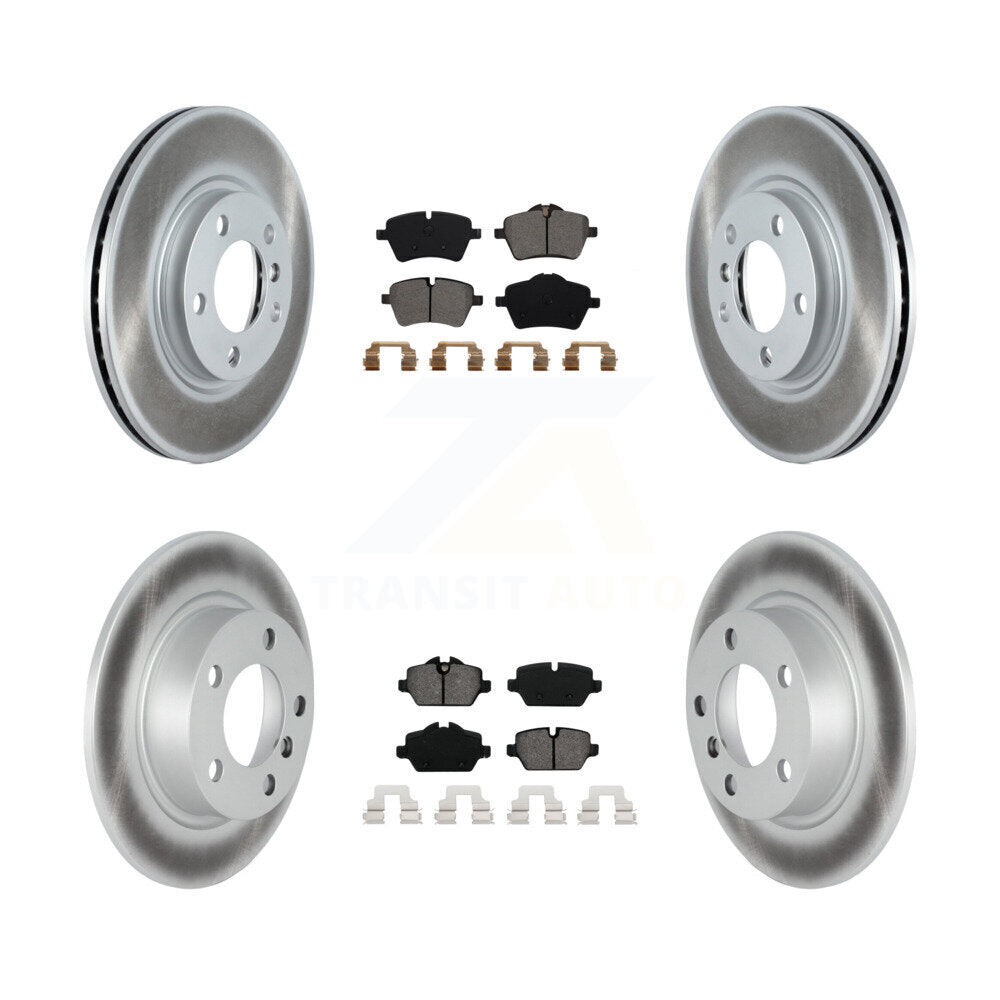 Transit Auto KGS-102141 Disc Brake Kit for 2011-2015 Mini Cooper Paceman, Mini Cooper Countryman - Front and Rear