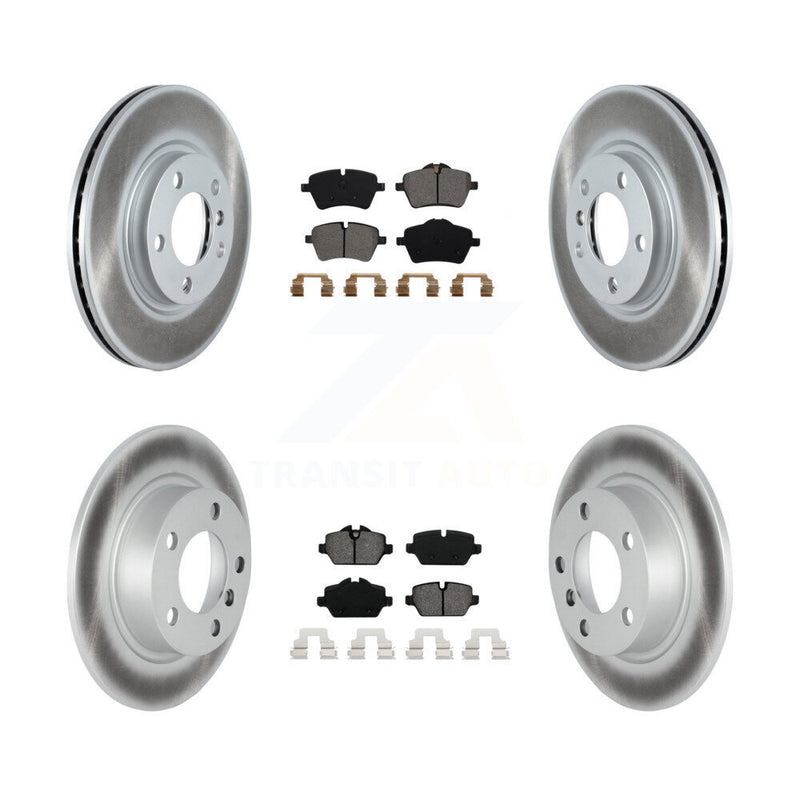 Transit Auto KGS-102141 Disc Brake Kit for 2011-2015 Mini Cooper Paceman, Mini Cooper Countryman - Front and Rear