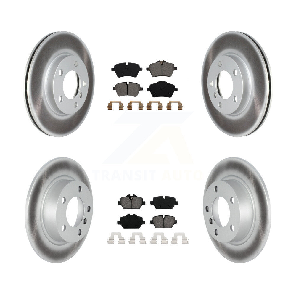 Transit Auto KGS-102142 Disc Brake Kit for 2011-2015 Mini Cooper Paceman, Mini Cooper Countryman - Front and Rear
