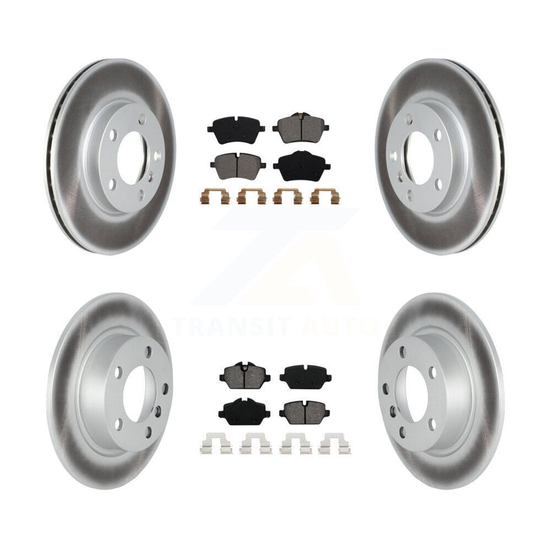 Transit Auto KGS-102142 Disc Brake Kit for 2011-2015 Mini Cooper Paceman, Mini Cooper Countryman - Front and Rear