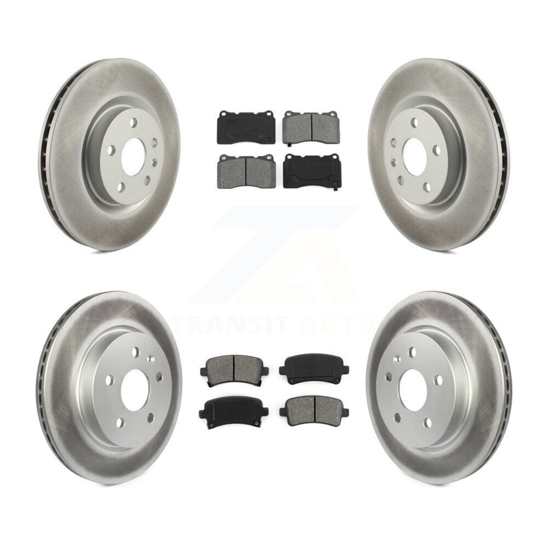 Transit Auto KGS-102143 Disc Brake Kit for 2013-2019 Cadillac XTS - Front and Rear
