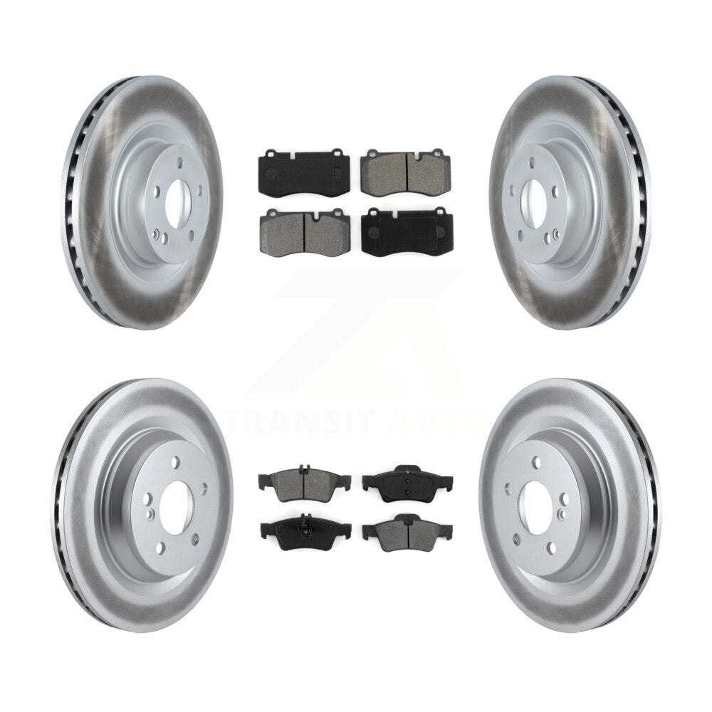 Transit Auto KGS-102144 Disc Brake Kit for 2007-2014 Mercedes-Benz S350, Mercedes-Benz S550 and More - Front and Rear