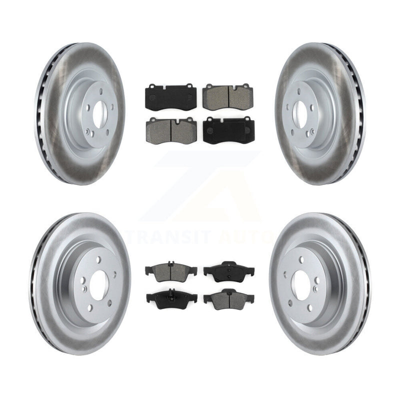 Transit Auto KGS-102144 Disc Brake Kit for 2007-2014 Mercedes-Benz S350, Mercedes-Benz S550 and More - Front and Rear