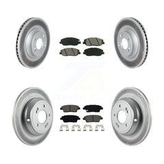 Transit Auto KGS-102145 Disc Brake Kit for 2010-2011 Hyundai Genesis - Front and Rear
