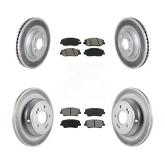 Transit Auto KGS-102146 Disc Brake Kit for 2009-2010 Hyundai Genesis - Front and Rear
