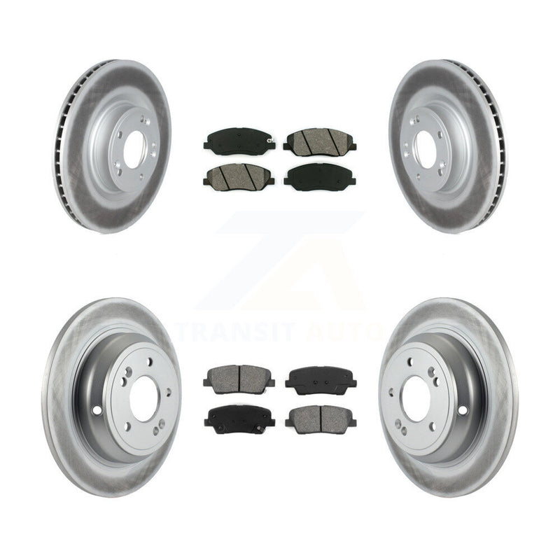 Transit Auto KGS-102146 Disc Brake Kit for 2009-2010 Hyundai Genesis - Front and Rear
