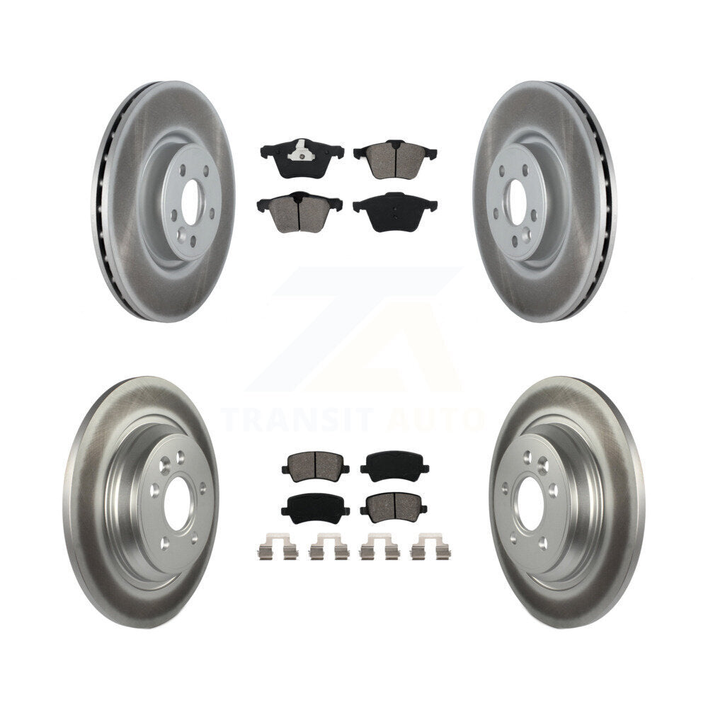 Transit Auto KGS-102147 Disc Brake Kit for 2008-2014 Volvo S60, Volvo V70 - Front and Rear