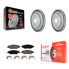 Transit Auto KGS-102150 Disc Brake Kit for 2008-2014 Cadillac CTS - Rear
