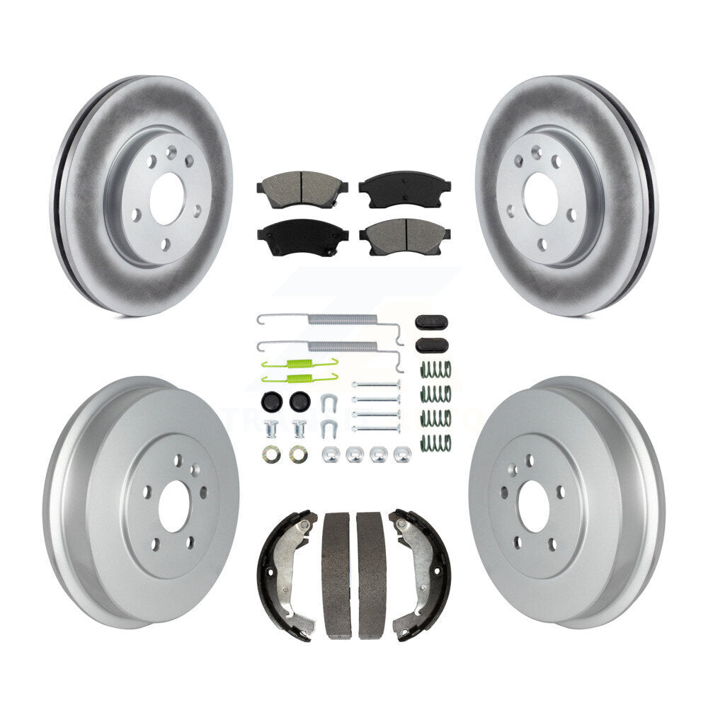 Transit Auto KGS-102153 Disc Brake Kit for 2011-2016 Chevrolet Cruze Limited, Chevrolet Cruze - Front and Rear