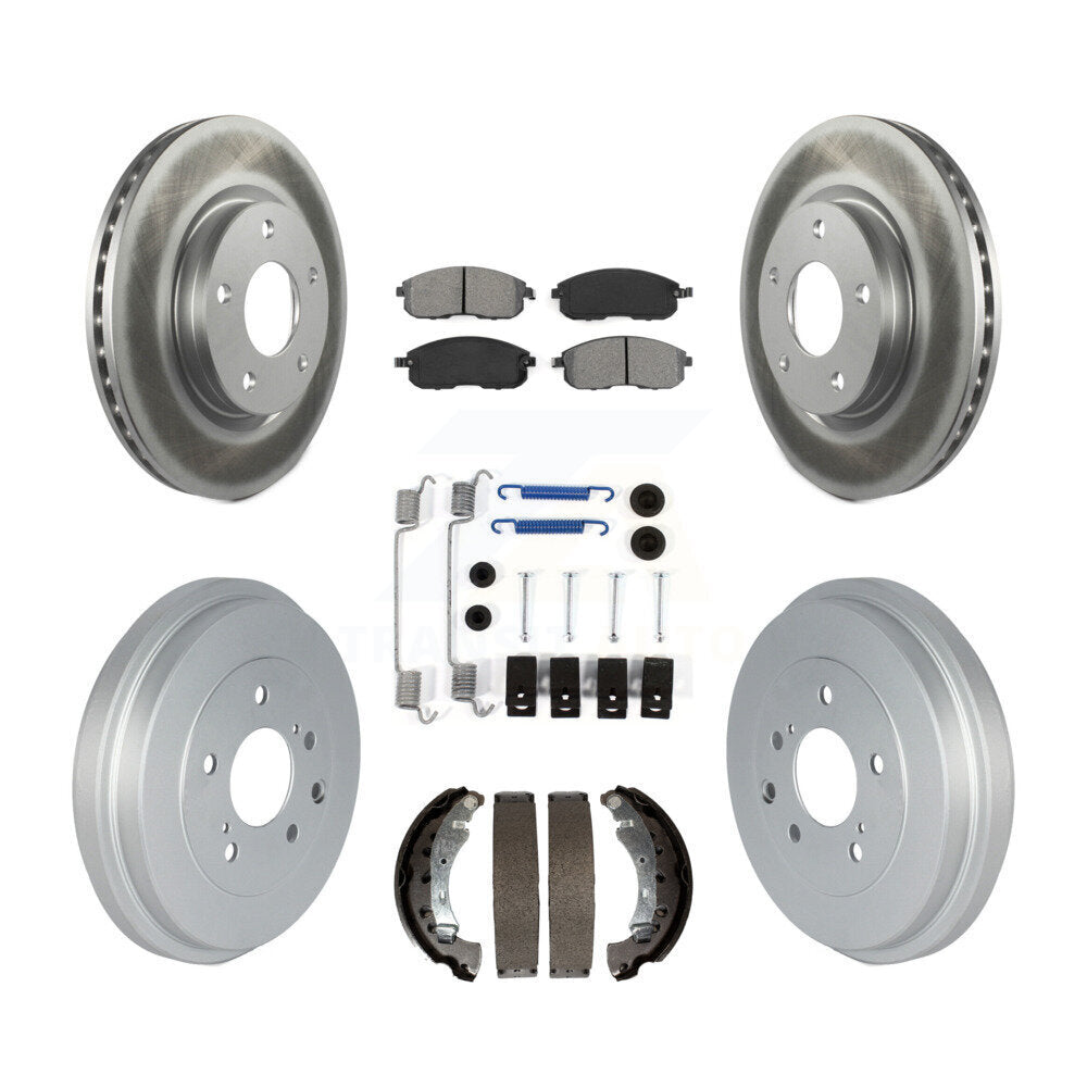 Transit Auto KGS-102154 Disc Brake Kit for 2013-2019 Nissan Sentra - Front and Rear