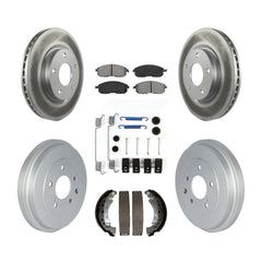 Transit Auto KGS-102154 Disc Brake Kit for 2013-2019 Nissan Sentra - Front and Rear