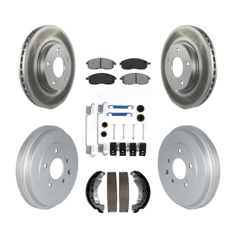 Transit Auto KGS-102154 Disc Brake Kit for 2013-2019 Nissan Sentra - Front and Rear