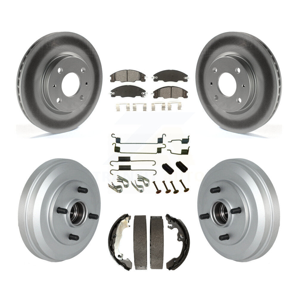 Transit Auto KGS-102155 Disc Brake Kit for 2009-2011 Ford Focus - Front and Rear
