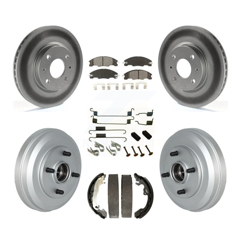 Transit Auto KGS-102155 Disc Brake Kit for 2009-2011 Ford Focus - Front and Rear