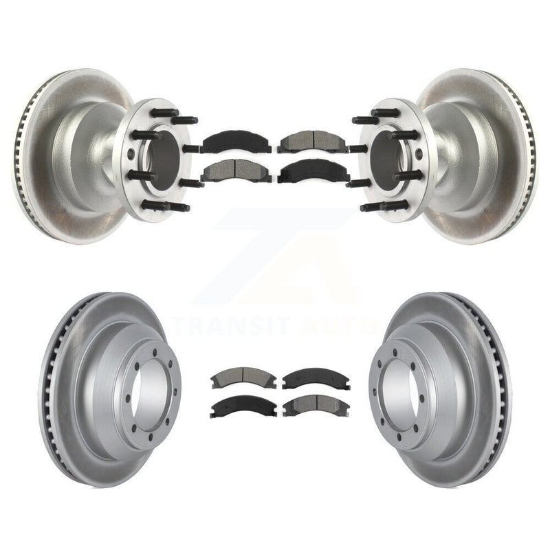 Transit Auto KGS-102157 Disc Brake Kit for 2008-2023 Ford E-350 Super Duty, Ford E-350 Econoline - Front and Rear