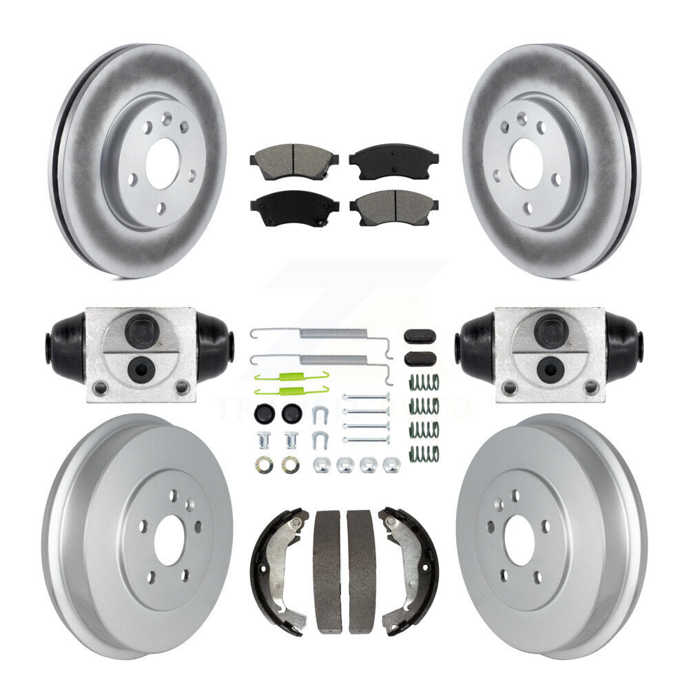 Transit Auto KGS-102158 Disc Brake Kit for 2011-2016 Chevrolet Cruze Limited, Chevrolet Cruze - Front and Rear