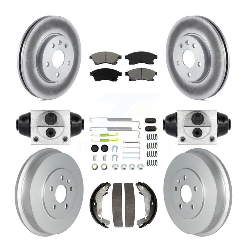 Transit Auto KGS-102158 Disc Brake Kit for 2011-2016 Chevrolet Cruze Limited, Chevrolet Cruze - Front and Rear