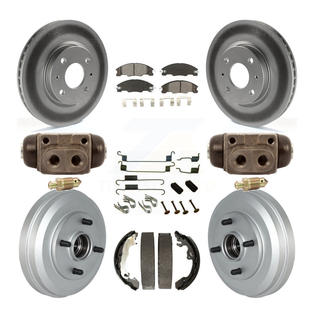 Transit Auto KGS-102159 Disc Brake Kit for 2009-2011 Ford Focus - Front and Rear