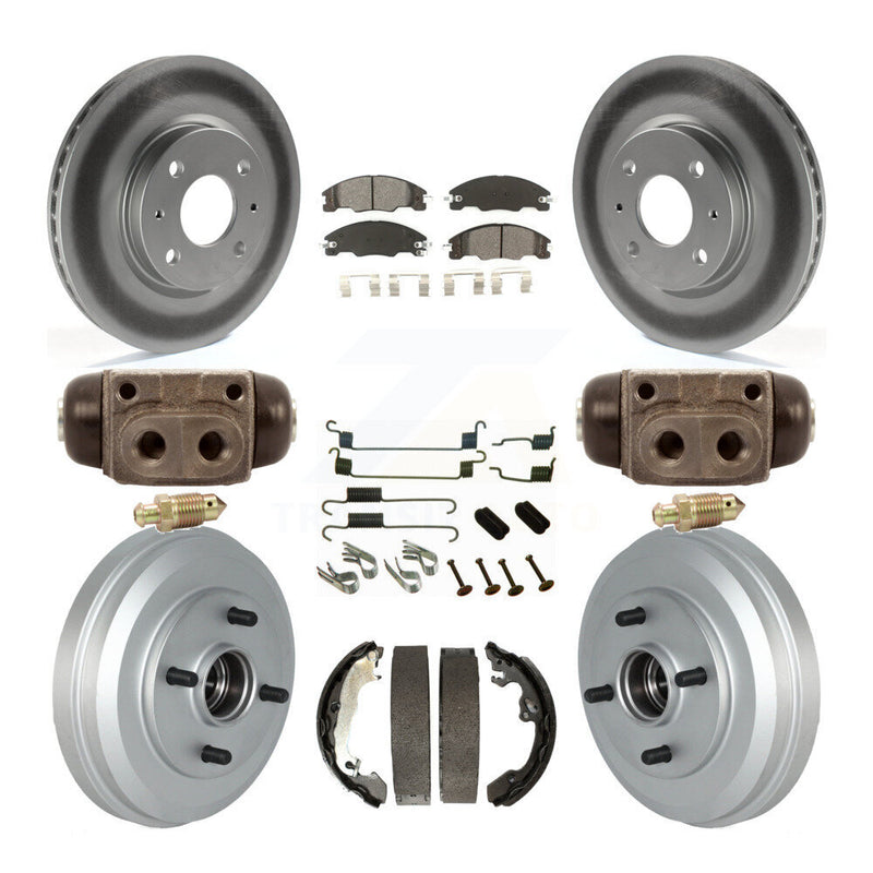 Transit Auto KGS-102159 Disc Brake Kit for 2009-2011 Ford Focus - Front and Rear