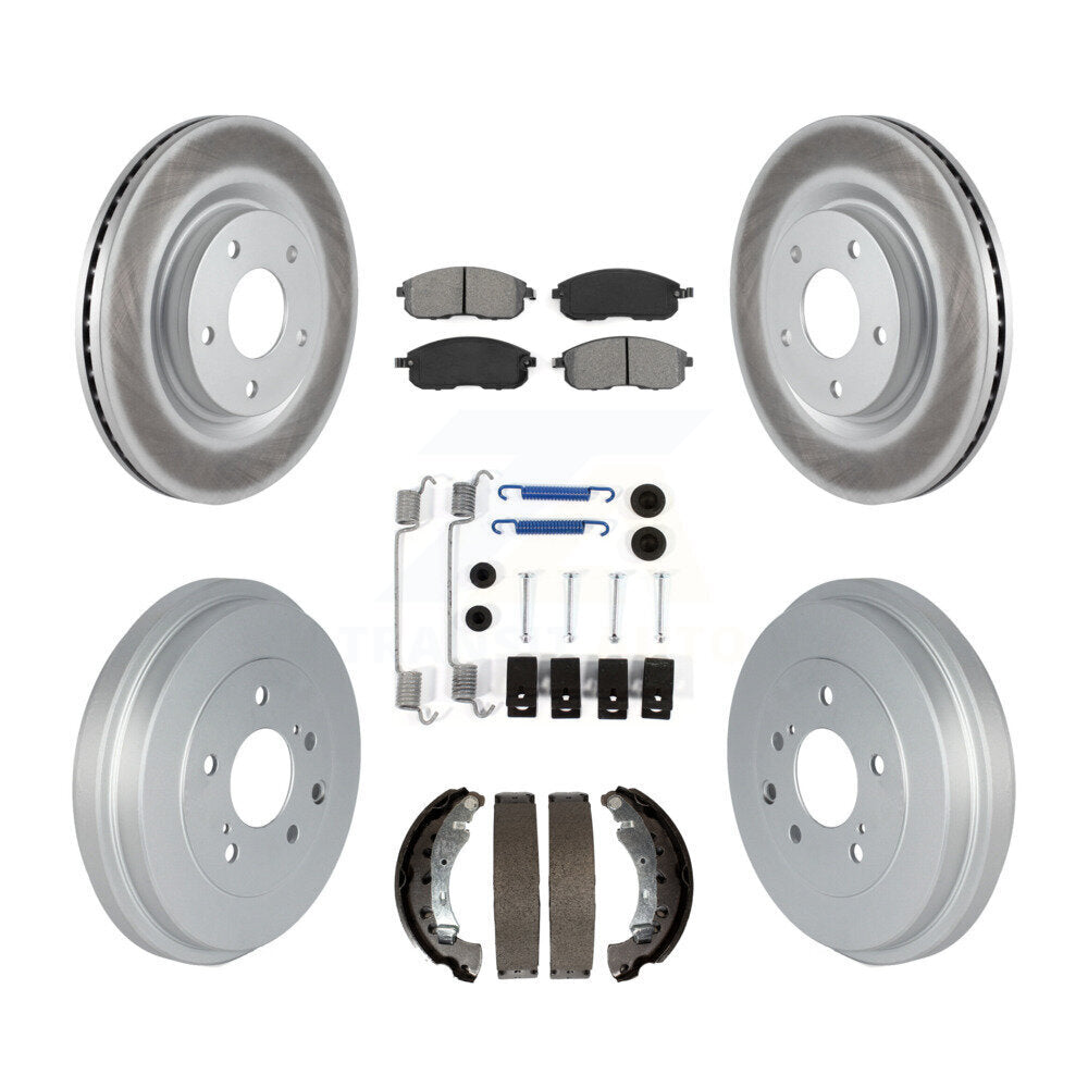 Transit Auto KGS-102161 Disc Brake Kit for 2017-2019 Nissan Sentra - Front and Rear