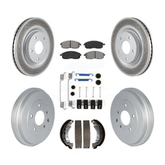 Transit Auto KGS-102161 Disc Brake Kit for 2017-2019 Nissan Sentra - Front and Rear