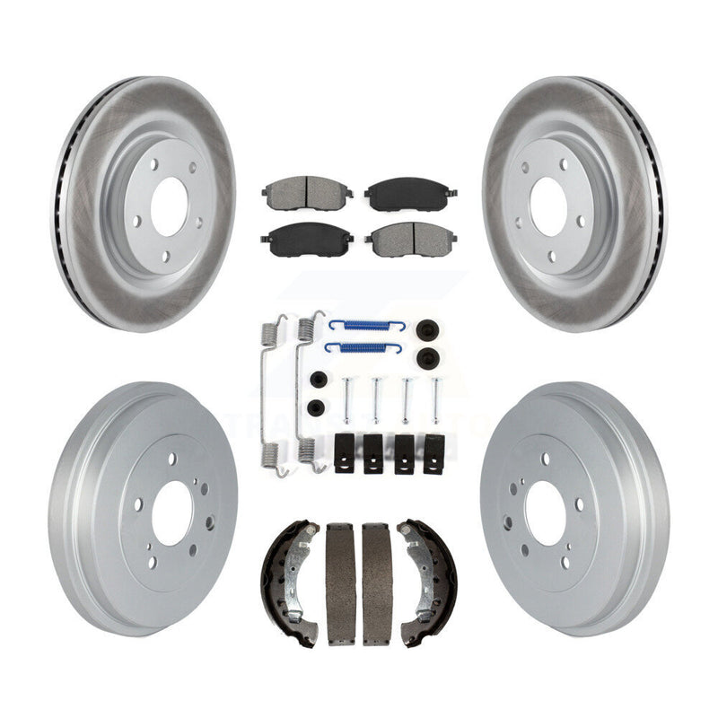 Transit Auto KGS-102161 Disc Brake Kit for 2017-2019 Nissan Sentra - Front and Rear