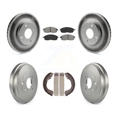 Transit Auto KGS-102163 Disc Brake Kit for 2007-2014 Nissan Cube, Nissan Sentra, Nissan Versa - Front and Rear