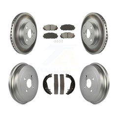 Transit Auto KGS-102166 Disc Brake Kit for 2006-2014 Toyota Yaris - Front and Rear