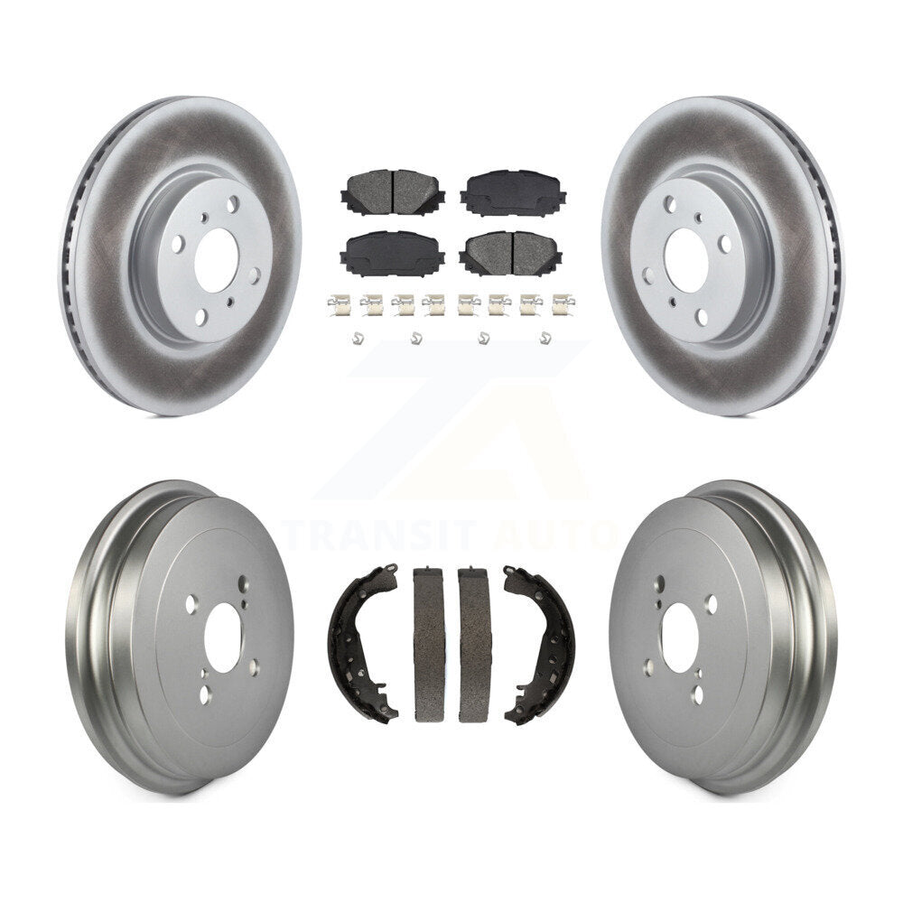 Transit Auto KGS-102167 Disc Brake Kit for 2012-2013 Toyota Yaris - Front and Rear