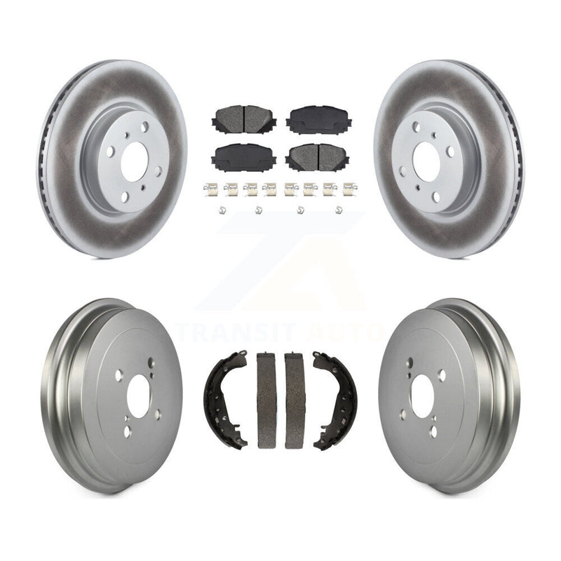 Transit Auto KGS-102167 Disc Brake Kit for 2012-2013 Toyota Yaris - Front and Rear
