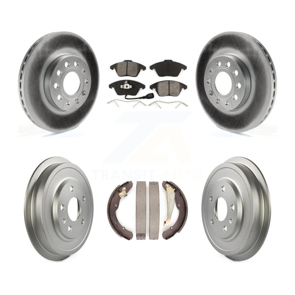 Transit Auto KGS-102169 Disc Brake Kit for 2011-2012 Volkswagen Beetle, Volkswagen Jetta - Front and Rear