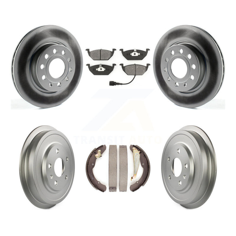 Transit Auto KGS-102171 Disc Brake Kit for 2011-2012 Volkswagen Jetta - Front and Rear
