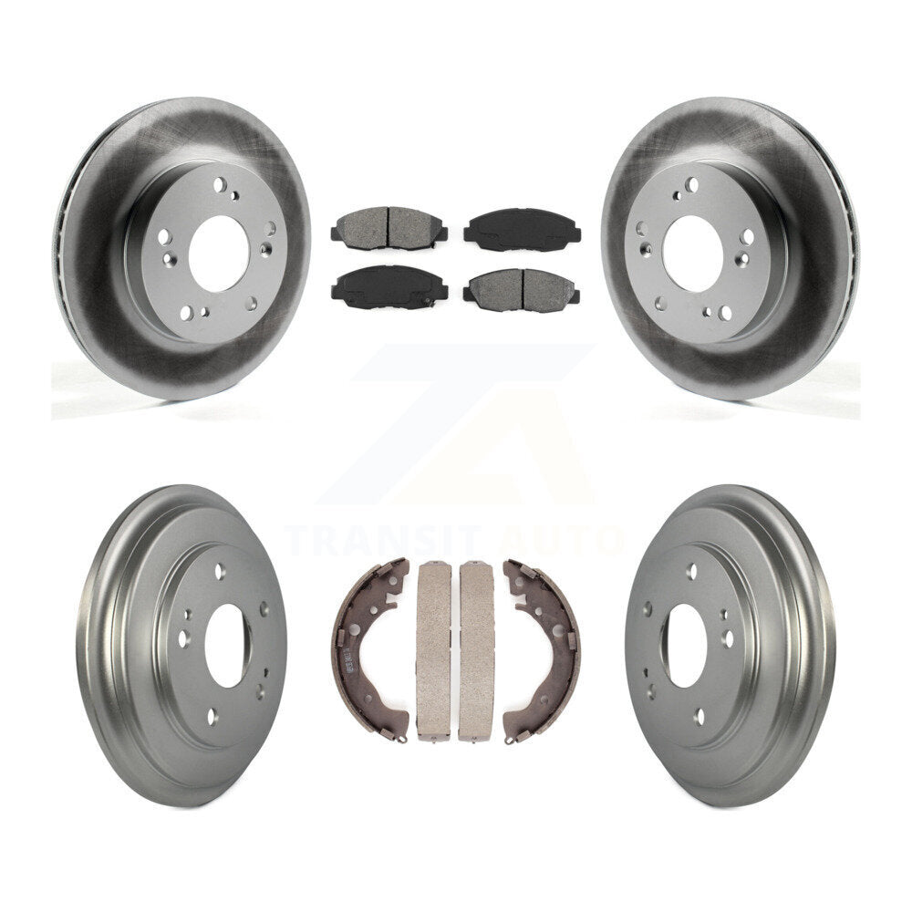 Transit Auto KGS-102172 Disc Brake Kit for 2012-2015 Honda Civic - Front and Rear