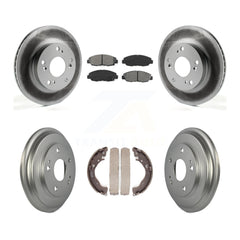 Transit Auto KGS-102172 Disc Brake Kit for 2012-2015 Honda Civic - Front and Rear