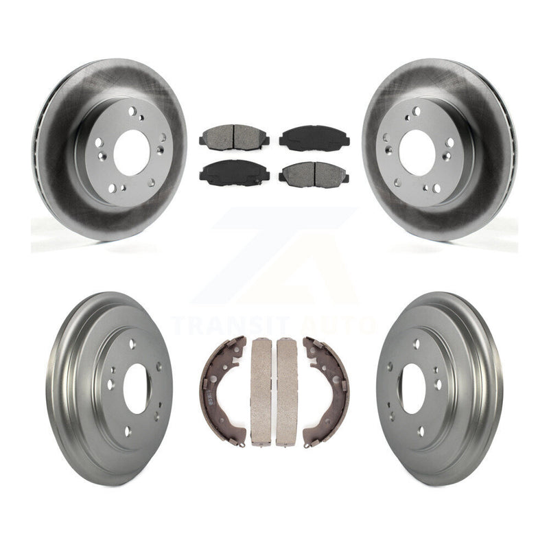 Transit Auto KGS-102172 Disc Brake Kit for 2012-2015 Honda Civic - Front and Rear