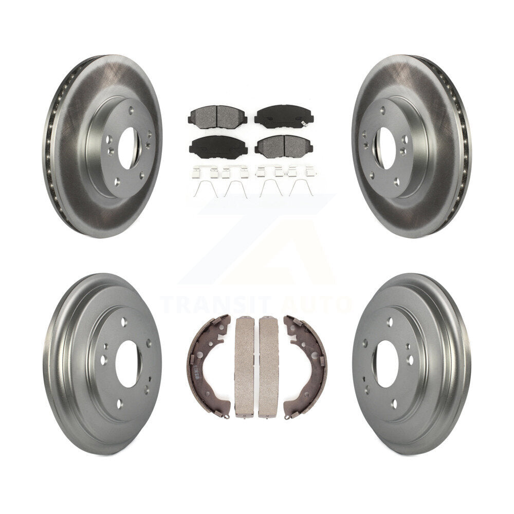 Transit Auto KGS-102173 Disc Brake Kit for 2013-2015 Honda Civic - Front and Rear