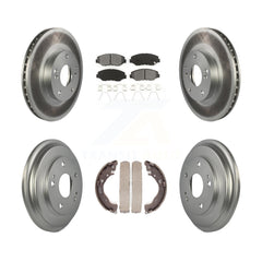 Transit Auto KGS-102173 Disc Brake Kit for 2013-2015 Honda Civic - Front and Rear
