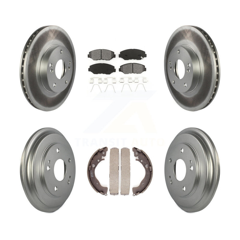 Transit Auto KGS-102173 Disc Brake Kit for 2013-2015 Honda Civic - Front and Rear